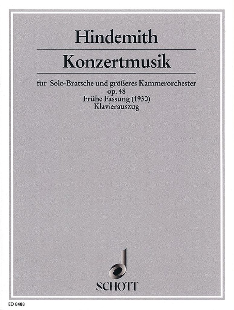 Konzertmusik op. 48